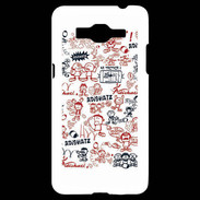 Coque Samsung Grand Prime 4G Adishatz All Over Rugby