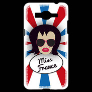 Coque Samsung Grand Prime 4G Miss France Brune