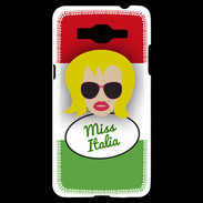 Coque Samsung Grand Prime 4G Miss Italie Blonde