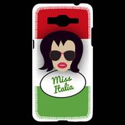 Coque Samsung Grand Prime 4G Miss Italie Brune