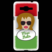 Coque Samsung Grand Prime 4G Miss Italie Rousse