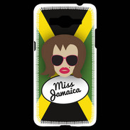 Coque Samsung Grand Prime 4G Miss Jamaica Chatain