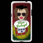 Coque Samsung Grand Prime 4G Miss Portugal Chatain