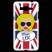 Coque Samsung Grand Prime 4G Miss UK Blonde