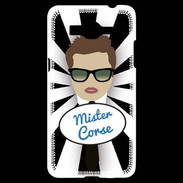 Coque Samsung Grand Prime 4G Mister Corse Chatain