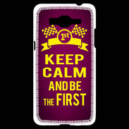 Coque Samsung Grand Prime 4G Keep Calm and Be the First Rose