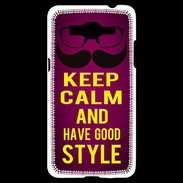 Coque Samsung Grand Prime 4G Keep Calm and Have a good Style Rose