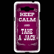 Coque Samsung Grand Prime 4G Keep Calm and Take Jack Rose
