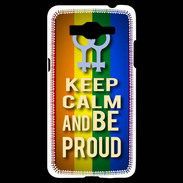 Coque Samsung Grand Prime 4G Keep Calm and Be proud Women Gay