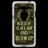 Coque Samsung Grand Prime 4G Keep Calm and Grenade Camouflage