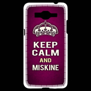 Coque Samsung Grand Prime 4G Keep Calm and Miskine Rose