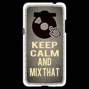 Coque Samsung Grand Prime 4G Keep calm and Mix That Gris