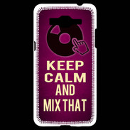 Coque Samsung Grand Prime 4G Keep Calm and Mix That Rose