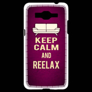 Coque Samsung Grand Prime 4G Keep Calm and Reelax Rose