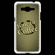 Coque Samsung Grand Prime 4G Coffee Time ZG
