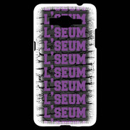 Coque Samsung Grand Prime 4G L'seum violet