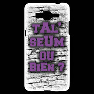 Coque Samsung Grand Prime 4G Ta l'seum ou bien Violet