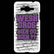 Coque Samsung Grand Prime 4G Wesh Gros Violet