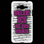 Coque Samsung Grand Prime 4G Belek Ici Violet