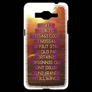 Coque Samsung Grand Prime 4G Message codé ZG