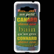 Coque Samsung Grand Prime 4G Canard Bain ZG