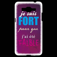 Coque Samsung Grand Prime 4G Fort et faible ZG