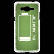 Coque Samsung Grand Prime 4G Low Battery vert ZG