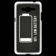 Coque Samsung Grand Prime 4G Low Battery noir ZG