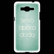 Coque Samsung Grand Prime 4G Sexo Apéro Dodo vert ZG