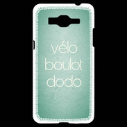 Coque Samsung Grand Prime 4G Vélo Boulot Dodo Vert ZG
