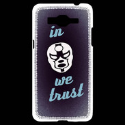 Coque Samsung Grand Prime 4G In Catch We trust Bleu ZG
