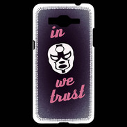 Coque Samsung Grand Prime 4G In Catch We trust Rouge ZG
