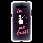 Coque Samsung Grand Prime 4G In Chicha We trust Rouge ZG