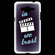 Coque Samsung Grand Prime 4G In Ciné We trust Bleu ZG