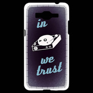 Coque Samsung Grand Prime 4G In DJ We trust Bleu ZG