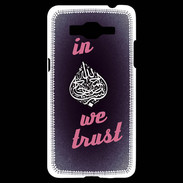 Coque Samsung Grand Prime 4G In Islam We trust Rouge ZG