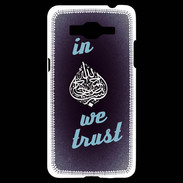 Coque Samsung Grand Prime 4G In Islam We trust Bleu ZG
