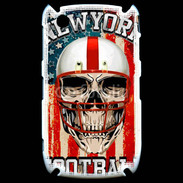 Coque Blackberry 8520 football US tête de mort