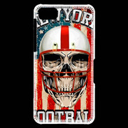Coque Blackberry Z10 football US tête de mort