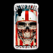 Coque LG L5 2 football US tête de mort