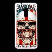 Coque HTC One Max football US tête de mort