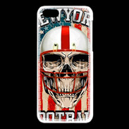 Coque iPhone 5C football US tête de mort