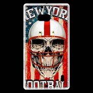 Coque Nokia Lumia 930 football US tête de mort
