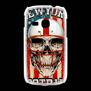 Coque Samsung Galaxy Young football US tête de mort