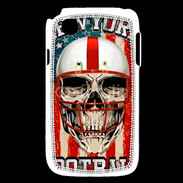 Coque LG L40 football US tête de mort