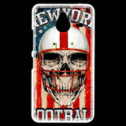 Coque Personnalisée Nokia Lumia 640XL LTE football US tête de mort
