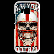 Coque HTC One M9 football US tête de mort