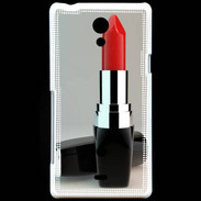 Coque Sony Xperia T Rouge à lèvres 5