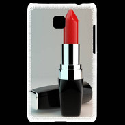 Coque LG Optimus L3 II Rouge à lèvres 5