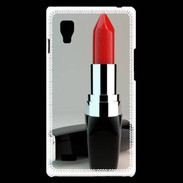 Coque LG Optimus L9 Rouge à lèvres 5